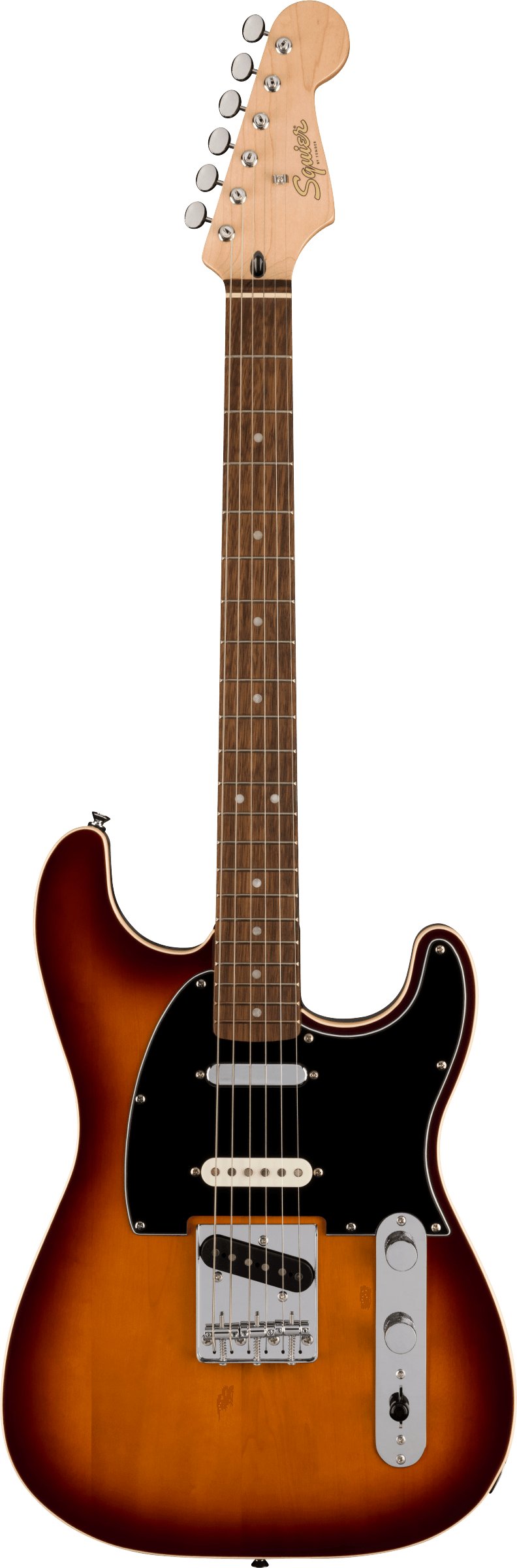 Squier Paranormal Custom Nashville Stratocaster Chocolate 2-Colour